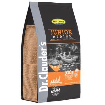 Сухой корм для щенков малых и средних пород Dr.Clauder's Best Choice Junior Medium 350 г