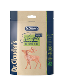 Поощрительные тренировочные лакомства Dr.Clauder&acute;s Stripes Snack Hirsch, 80 г, Органические стрипсы Оленина для собак и кошек